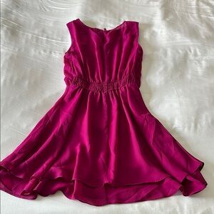 ASOS Elegant Burgundy Sleeveless Dress